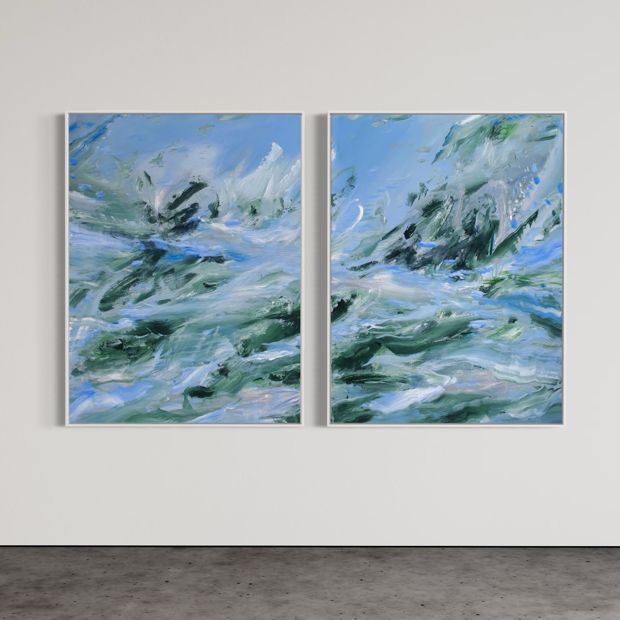 Healing Waters (Diptych)