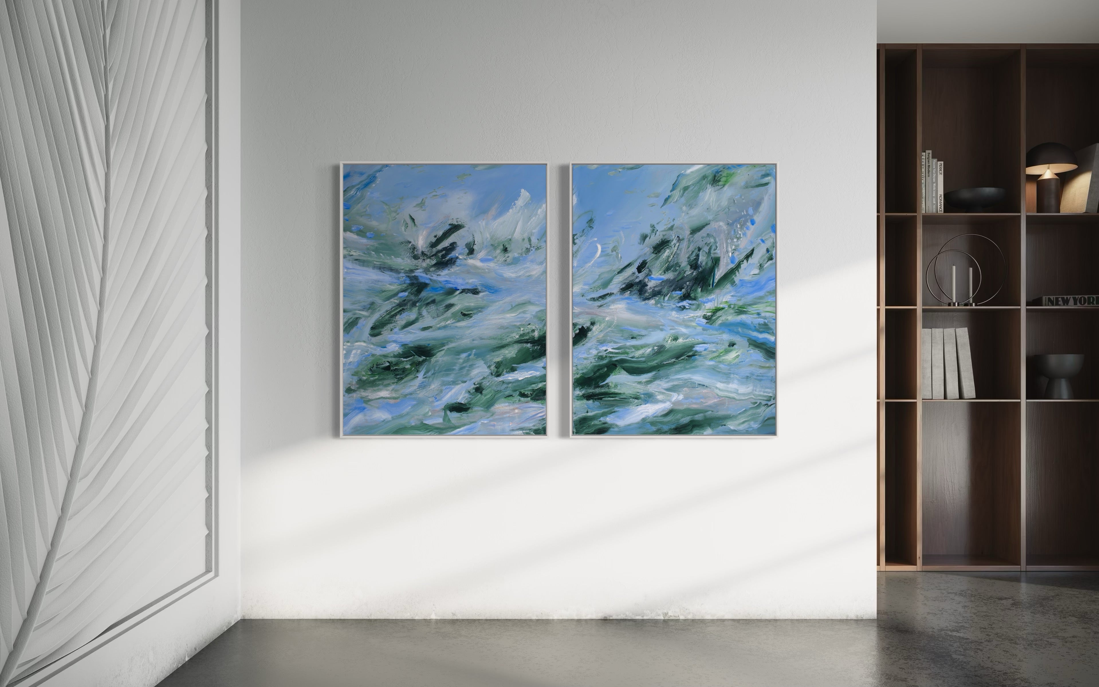 Healing Waters (Diptych)