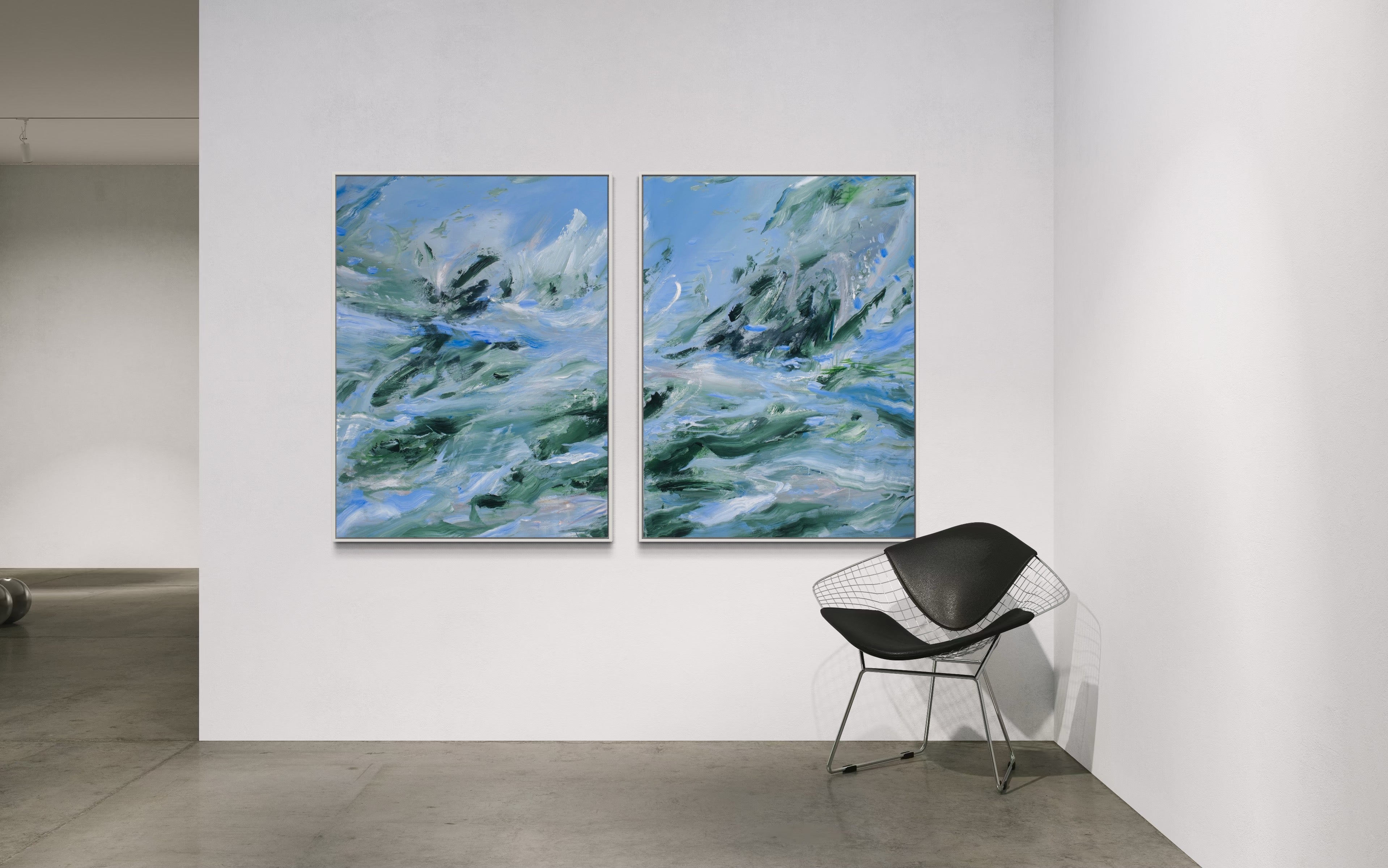 Healing Waters (Diptych)