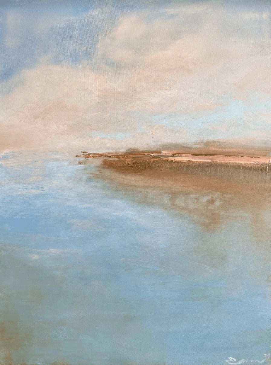 Sunset on a Distant Shore