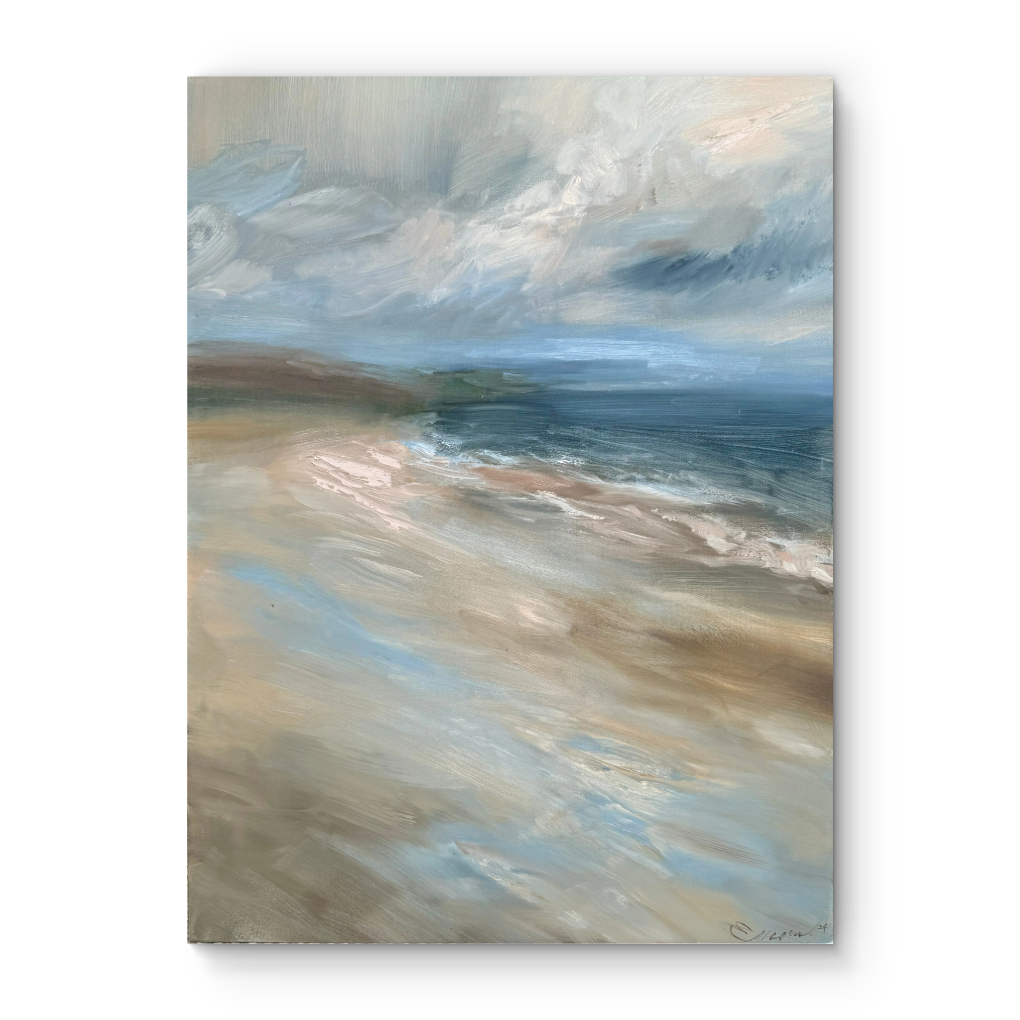 Sun Break on a Quiet Shore