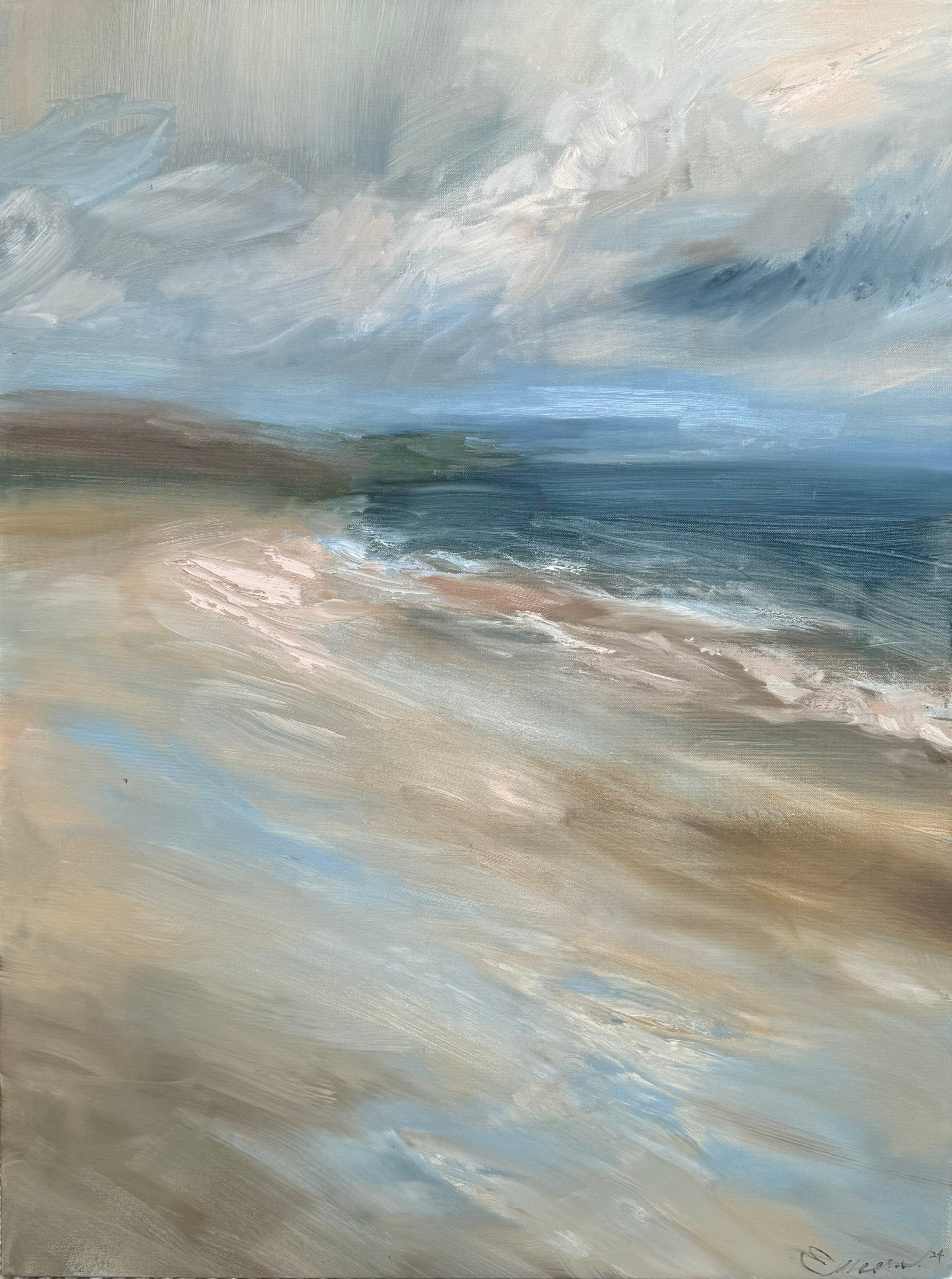 Sun Break on a Quiet Shore